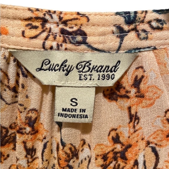 LUCKY Brand Button Top - Picture 9 of 11